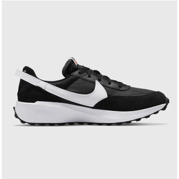 Nike Waffle Debut Athletic Sneaker Shoes Black White Mens Size US 12 UK 11 EU 45
